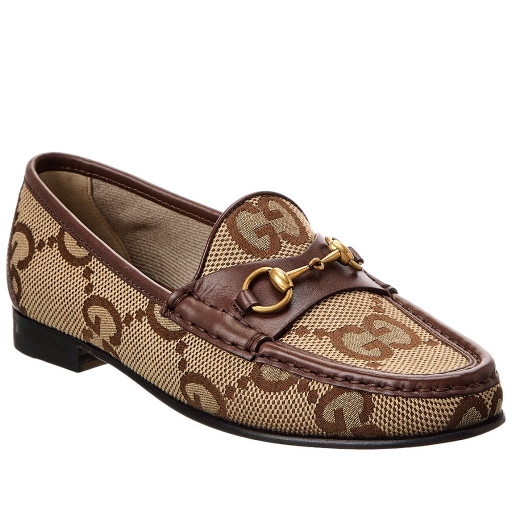 BRAND NEW IN BOX GUCCI MAXI GG LOAFERS (37)